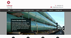 Desktop Screenshot of labargecoating.com